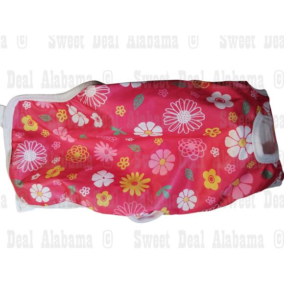 Washable Female Dog Diapers XL – Daisy Hippie Design, Reusable & Absorbent - Picture 1 of 3
